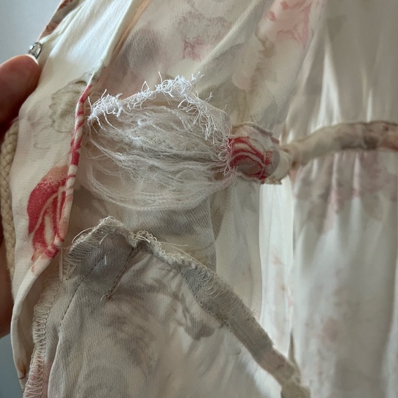 LPA x Revolve Jacket 525 in Cream Floral Size XS - Picture 7 of 8